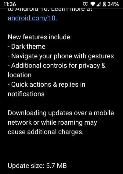 Install android 10 via OTA onto Pixel devices