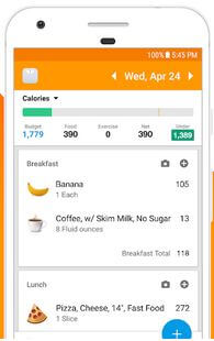 Lose it Android Nutrition App