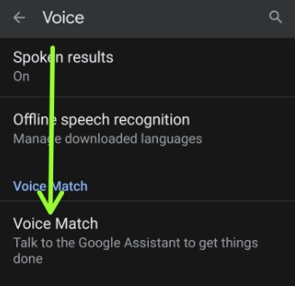 Turn off Google voice Android Phones and tablets