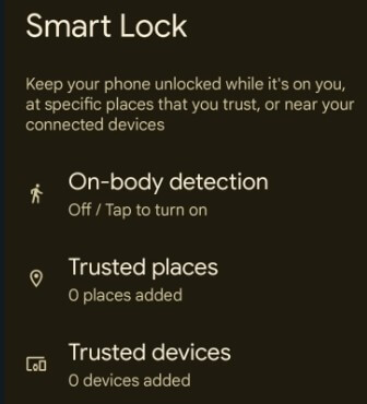 What is Smart Lock Android