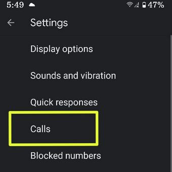 Activate WiFi calling using call settings Pixel 2 XL