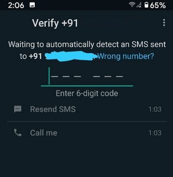Change WhatsApp number instead of deleting WhatsApp account Android