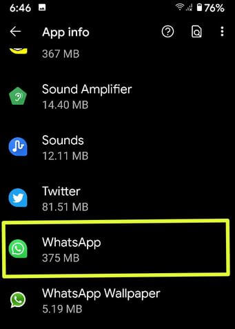 Disable WhatsApp chat notifications