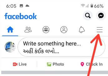 Facebook settings to change name