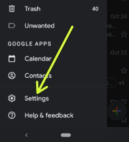 Get dark mode in android for Gmail app