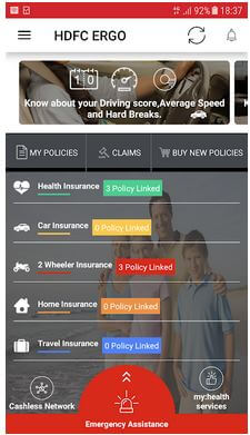 HDFC ERGO Best Home Insurance Apps For Android