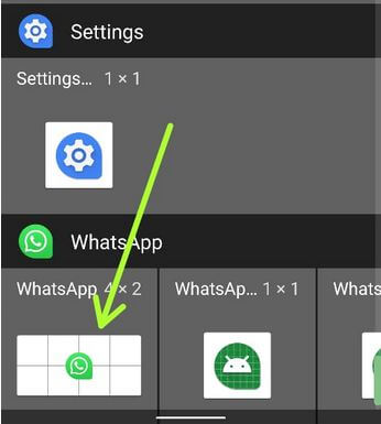 How to Add WhatsApp Widget to Home Screen
