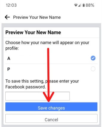 How to Change Name Facebook on Android Phone