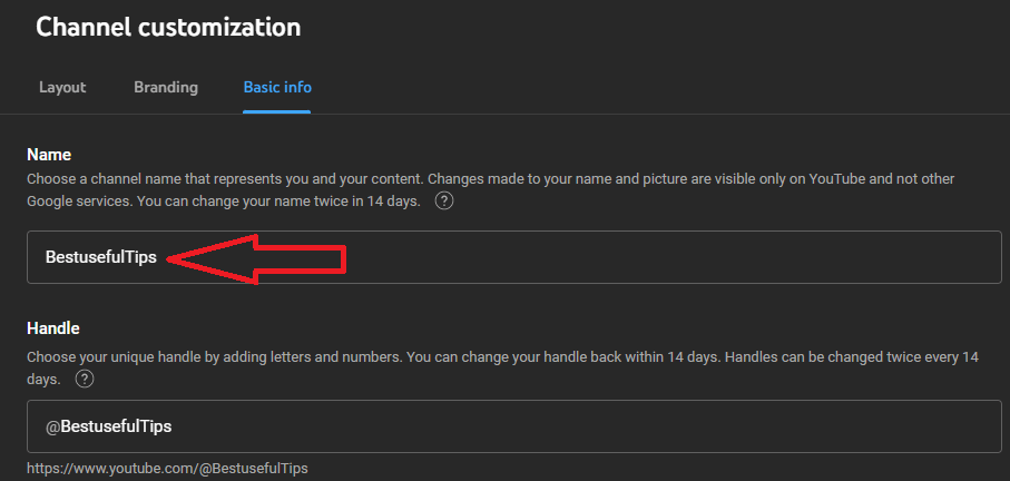 How to Change YouTube Channel Name on Desktop