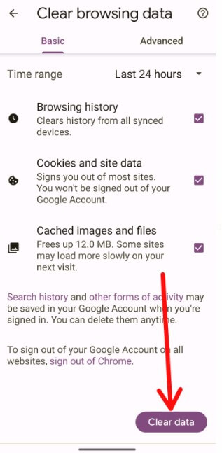 How to Clear Browser Cache on Android Chrome
