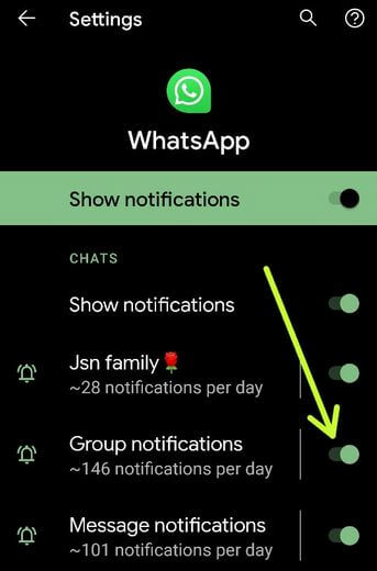 How to Mute WhatsApp Group Notifications on Android
