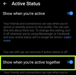 How to Turn Active Status Off on Facebook App
