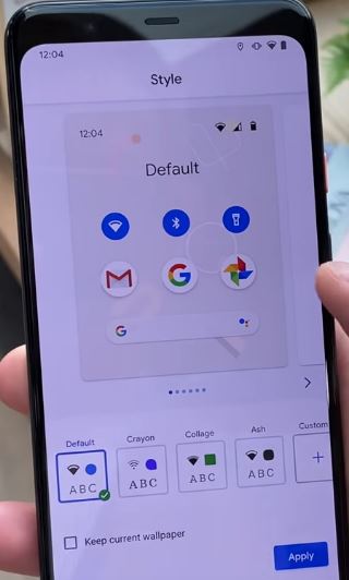 How to customize Pixel 4 XL theme: Font style, Icon shape, Accent color