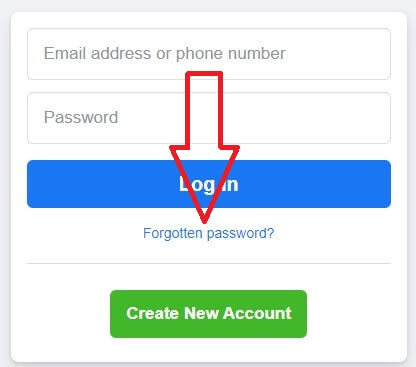 Reset Password on Facebook using PC or Laptop