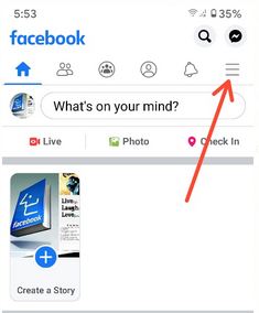 Change the default Facebook language using Android app