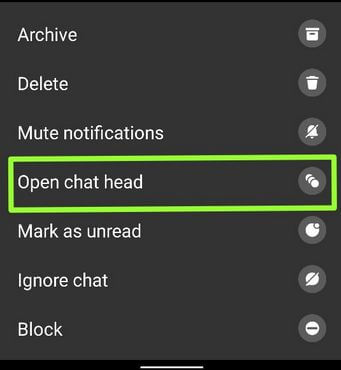 Disable Facebook Messenger Chat Heads on Android Phone