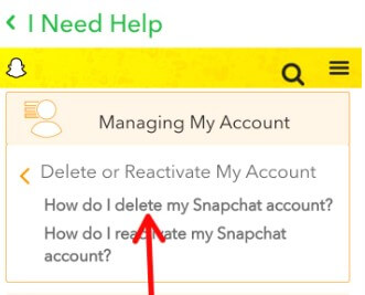 How do I Delete My Snapchat Account 2022