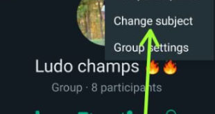 How to Change WhatsApp Group Name on Android