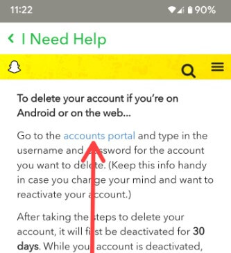 How to Delete Snapchat Account on Android and Samsung Galaxy