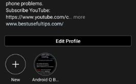 How to enable dark mode for Instagram on Android 10
