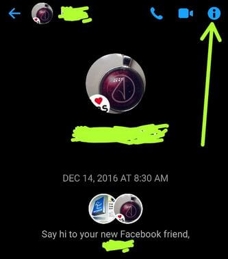 Individually disable or mute the sound of Facebook Messenger