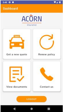Taxi Insurance App for Android