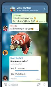 Telegram Social Media App For Android