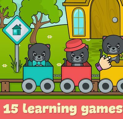 Toddler learning game for 2-5 year olds