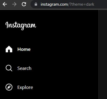 Turn On Dark Mode Instagram for PC using Google Chrome Extension