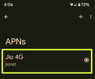 APN Settings on Android
