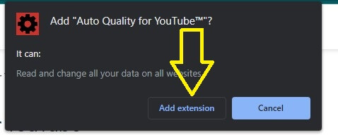 Add Extension on Chrome Browser