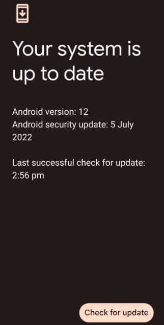 Check for system update to fix call dropping problem Android