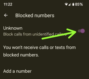 How to Block Unknown Numbers on Android 13 and Android 12