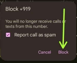 How to Block your Number Android