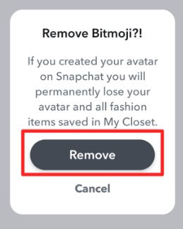 How to Delete Bitmoji