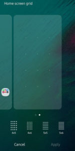 How to Change Home Screen Grid Size in Samsung Galaxy A50
