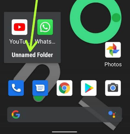 How to create a folder on Android 10