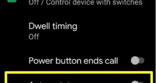 How to use auto rotate on Android 10