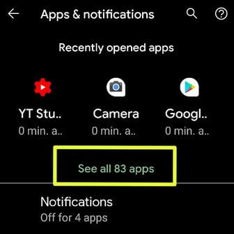 Manage WhatsApp notification settings