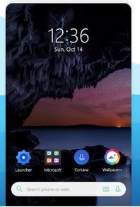 Microsoft launcher For Android