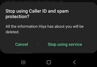 Stop Using Caller ID & Spam Protection on Galaxy A50