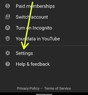 YouTube settings to change download YouTube video quality