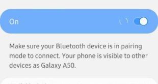 How to fix Samsung Galaxy A50 Bluetooth issues