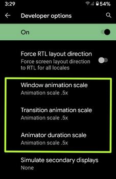 How to Change Window Animation Scale in Android Phone