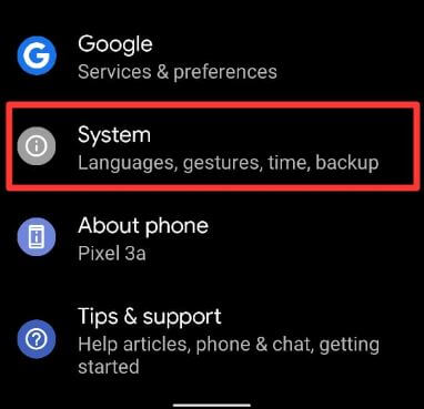 How to enable Active Edge Pixel 3a XL