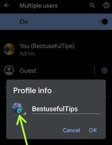Add lock screen profile picture on your android 10