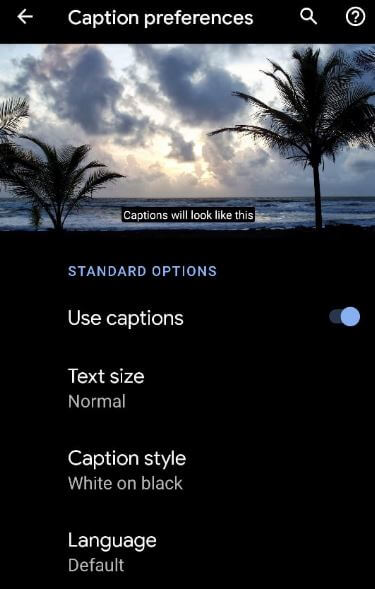 How to Turn on Live Captions on Android 10