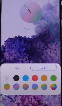 Change Always on Display Clock Style on Galaxy S20 Plus, S20, and S20 Ultra