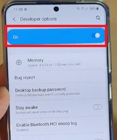 How to Enable Developer Option on Samsung Galaxy S20 Ultra, S20 Plus, And S20