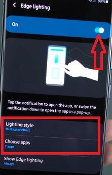 How to Enable and Use Edge Lighting on Galaxy S20 Ultra, S20 Plus, and S20